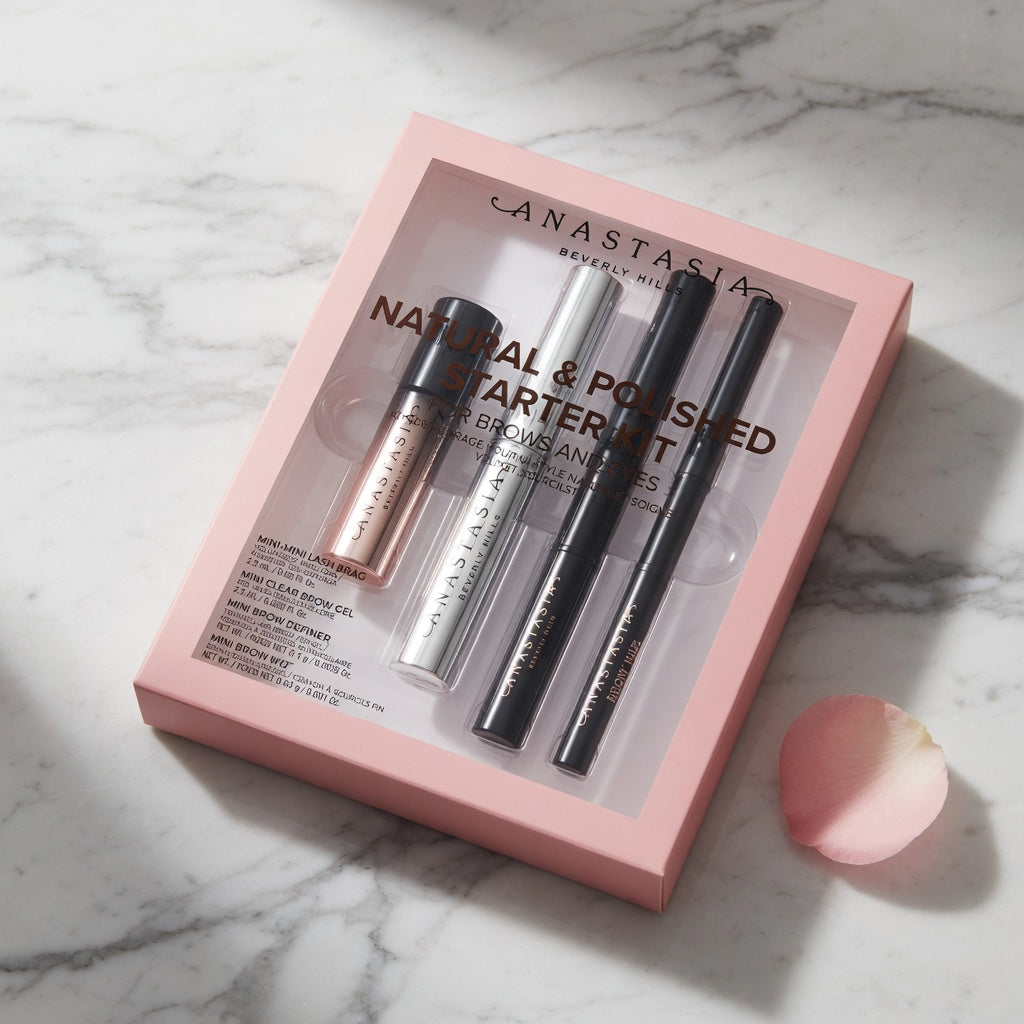 Natural & Polished Starter Kit for brows and ayes
