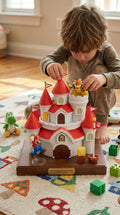 Castillo de Bowser de Super Mario.