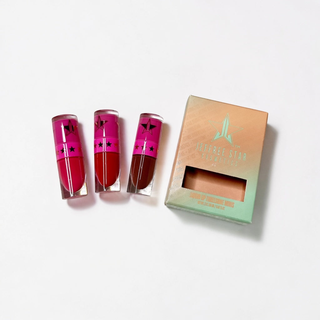 3 Mini Velour Liquid Lipstick