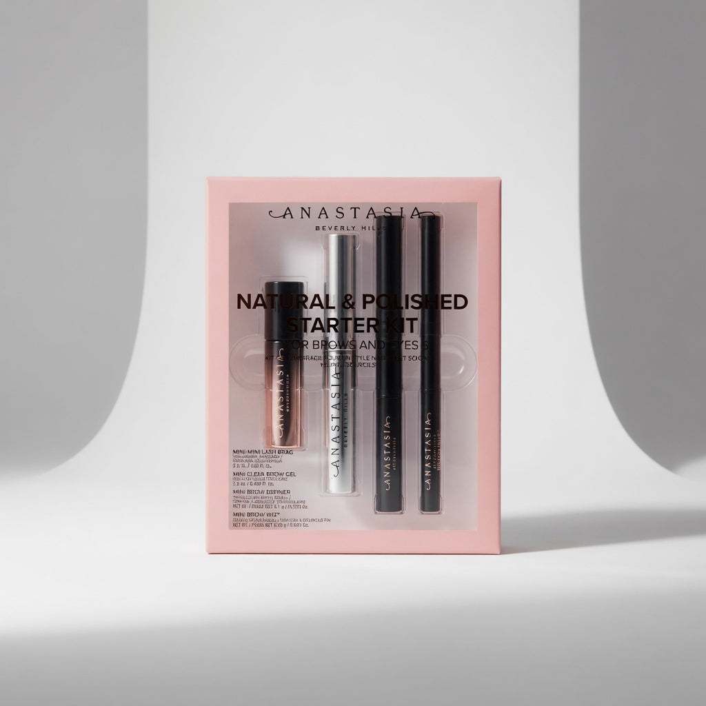 Natural & Polished Starter Kit for brows and ayes