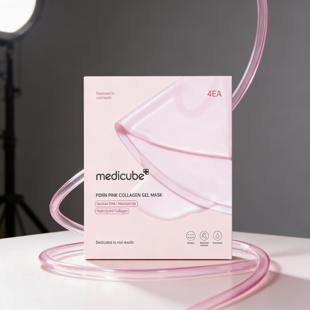 Medicube PDRN Pink Peptide: Mascarilla de Colágeno y Efecto Glass Skin.